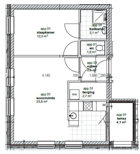 mediumsize floorplan